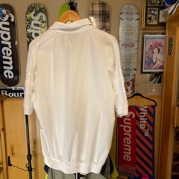 Rare Vintage 80s Robert stock White collared shirt - Picture 6 of 6